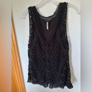 XCVI Cambria Crochet Tank